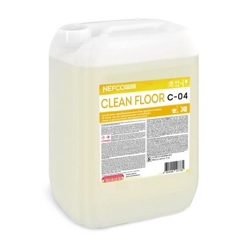 Универсальное моющее средство для уборки полов машинным способом NEFCOpro CLEAN FLOOR 5 л