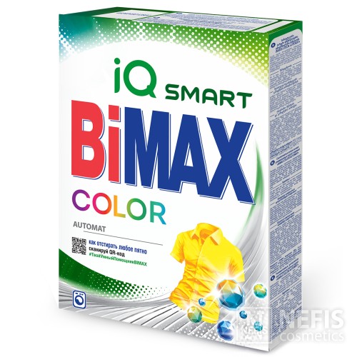 Стиральный порошок BiMax Color Automat, без фосфатов и хлора, 400 гр