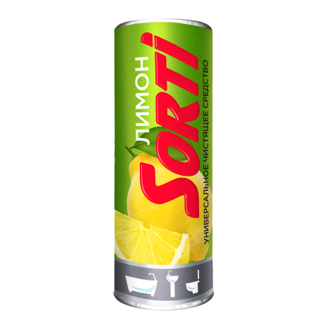 Универсальное чистящее средство Sorti Лимон, 500 гр